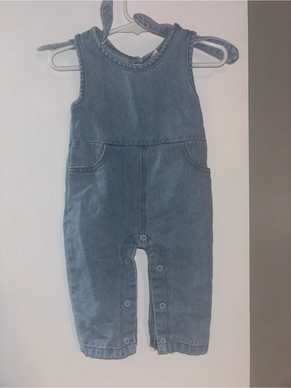 Blue Denim Baby Overalls - Kids Bottoms
